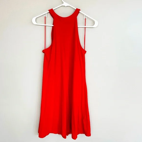 Express | Dresses | Red Halter Style Summer Dress Xs | Poshmark Express | Dresses | Red Halter Style Summer Dress Xs | Poshmark